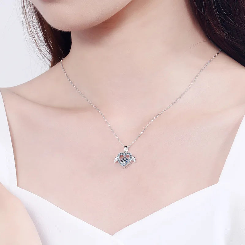 Winged Heart Pendant