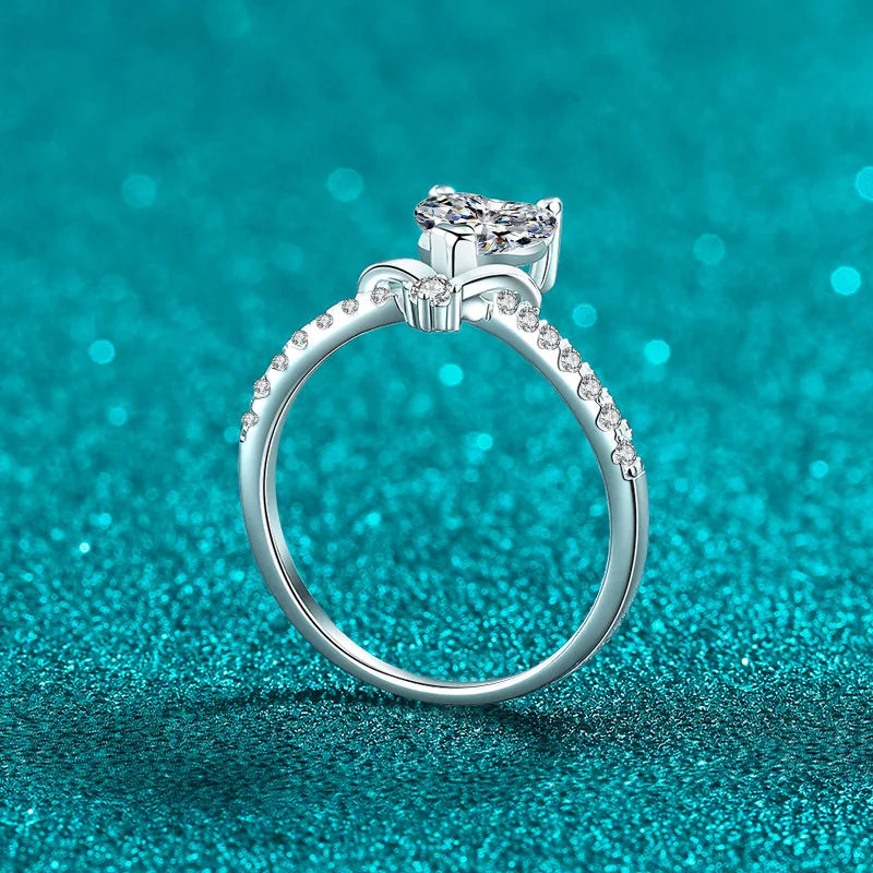 Heart Bow Ring