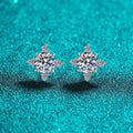 Four-Point Star Stud Earrings