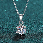 Round Solitaire Pendant