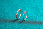 Diagonal Groove Accent Ring