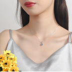 Round Solitaire Pendant