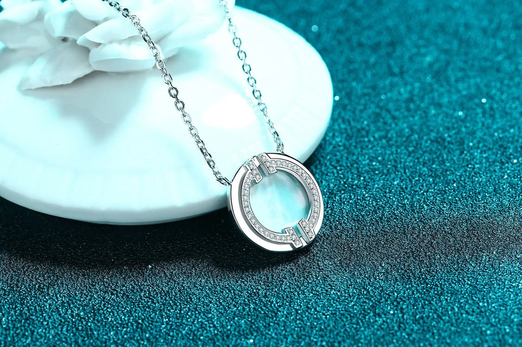Round Inlay Pendant