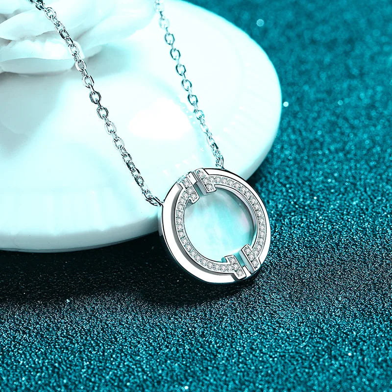 Round Inlay Pendant