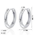 Twisted Hoop Earrings