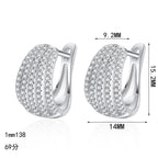 Multi-Row Hoop Earrings
