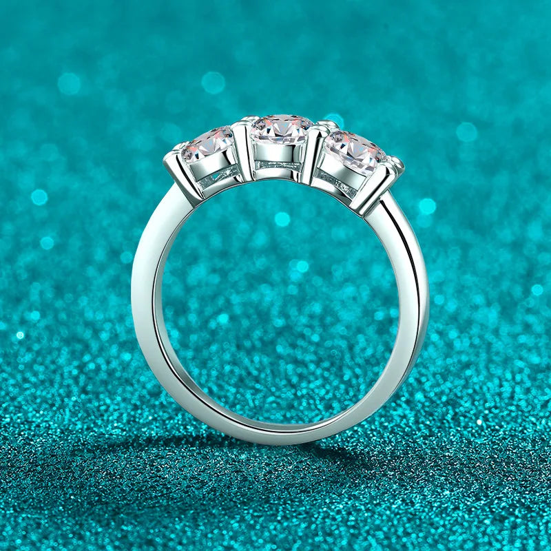 Three-Stone Band Ring