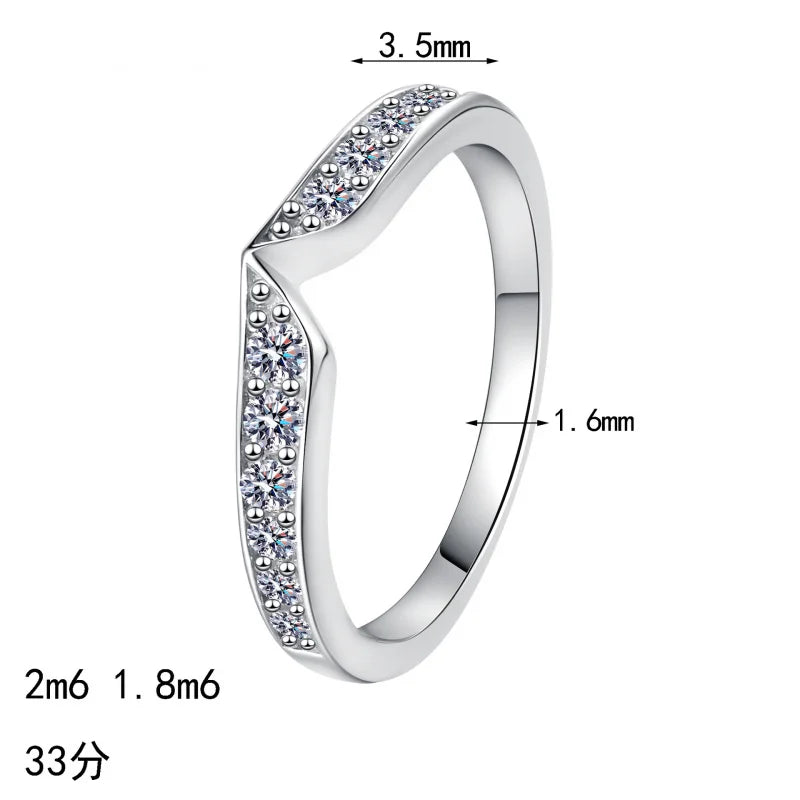 Wave Band Ring