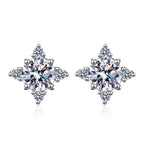 Four-Point Star Stud Earrings