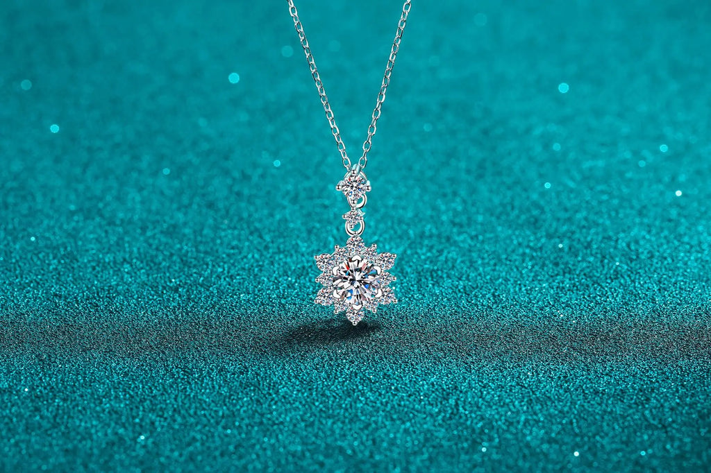 Floral Drop Pendant