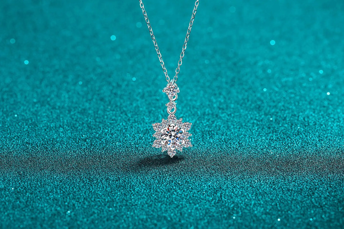Floral Drop Pendant
