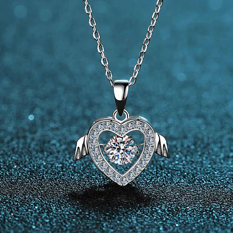 Winged Heart Pendant
