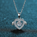 Winged Heart Pendant