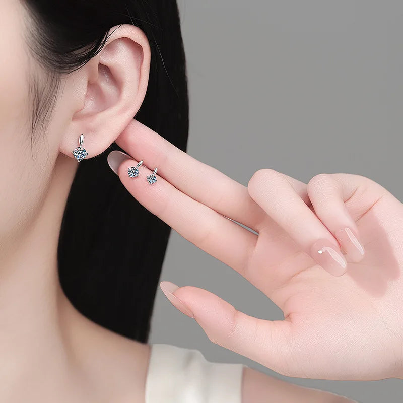 Round Drop Earrings