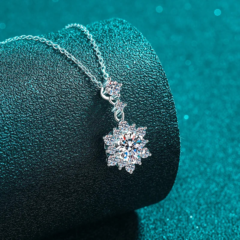 Floral Drop Pendant