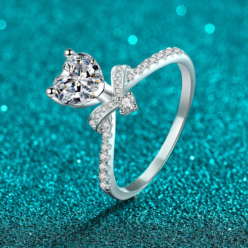 Heart Bow Ring