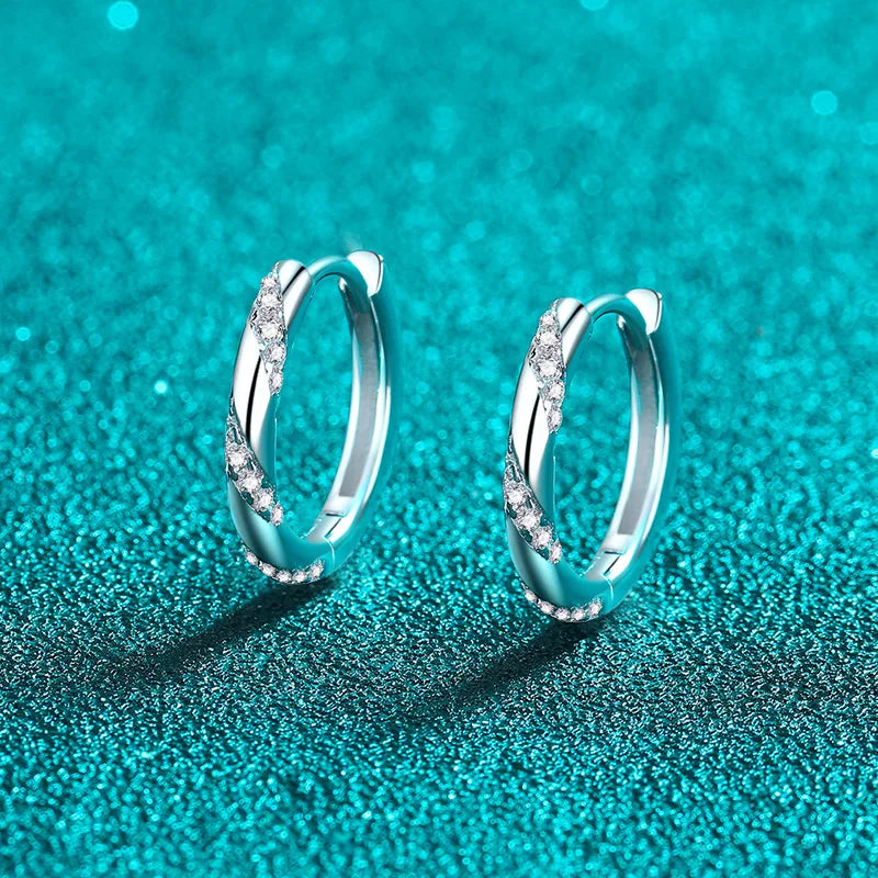 Twisted Hoop Earrings