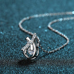 Bow Teardrop Pendant
