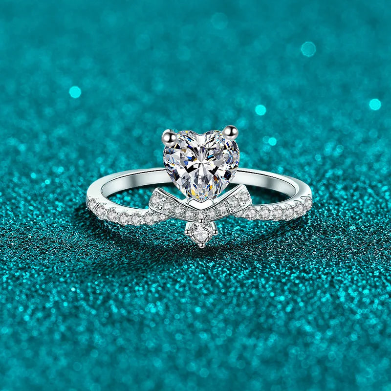Heart Bow Ring