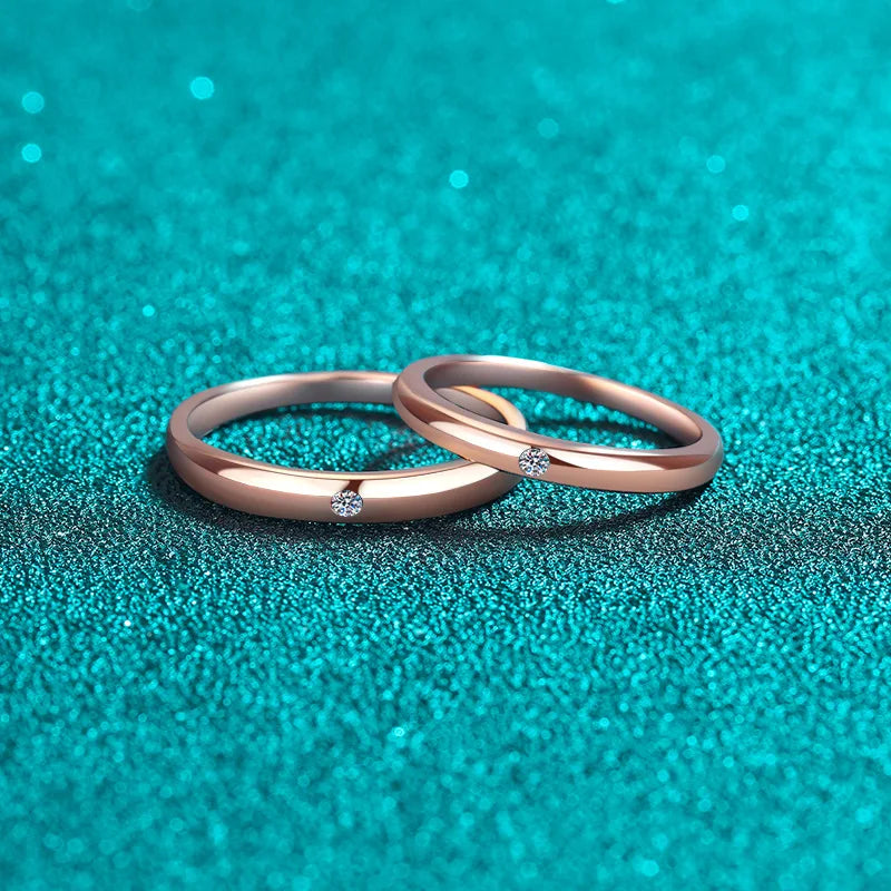Single-Stone Band Ring