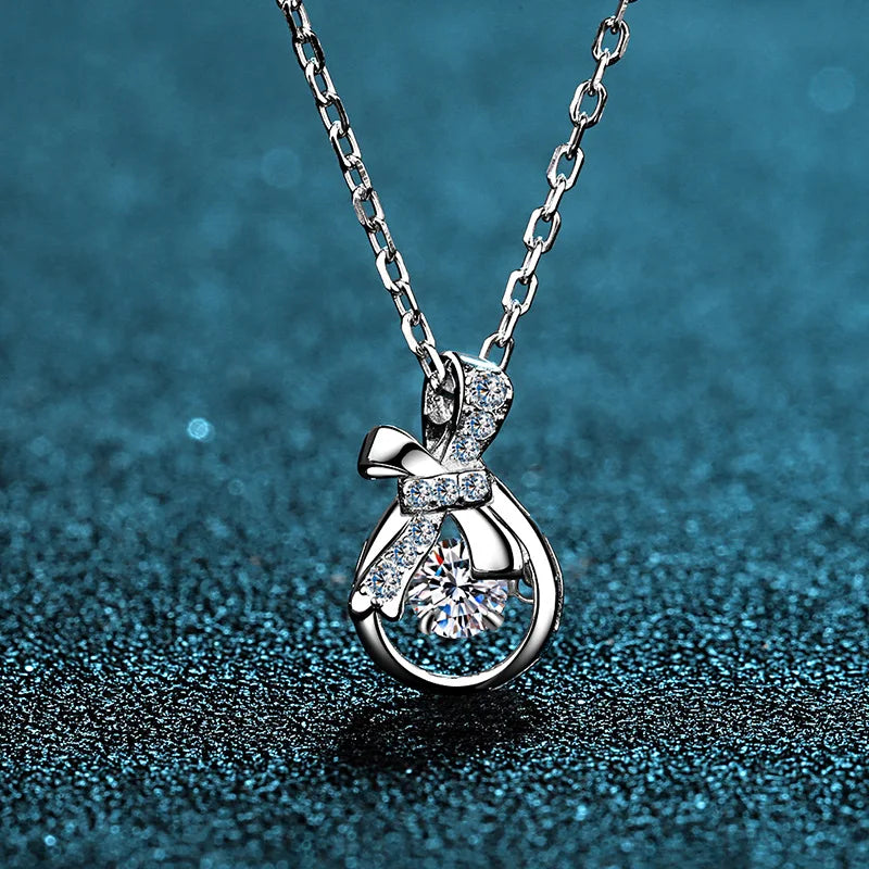 Bow Teardrop Pendant