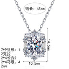 Oval Cluster Pendant