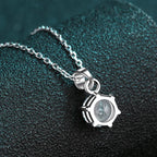 Round Solitaire Pendant