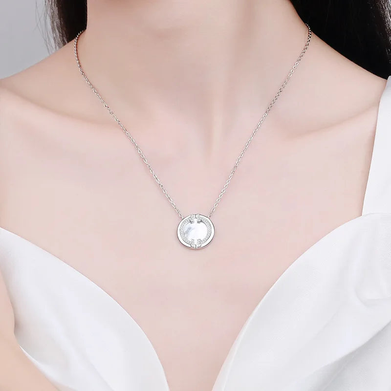 Round Inlay Pendant