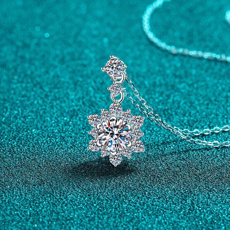 Floral Drop Pendant