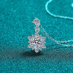 Floral Drop Pendant