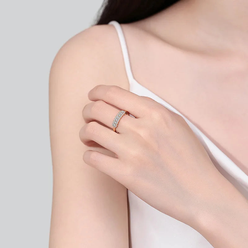 Triple-Row Cluster Ring