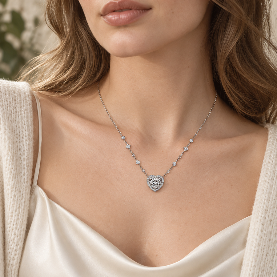Heart Halo Pendant